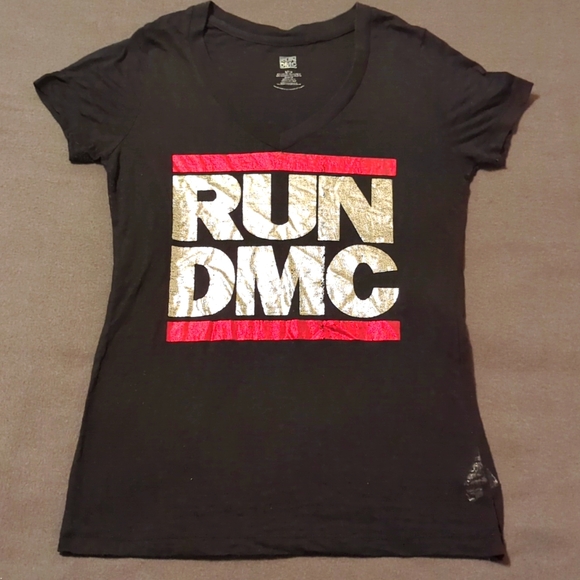 RUN DMC women's burnout top - Picture 3 of 8